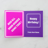 フローラユニークモダンエレガント収集 カード (内部)