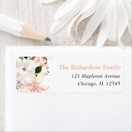 フローラユリ花春夏 ラベル