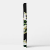 フローラユリ：黒い背絵画景 Case-Mate iPhoneケース (裏面 / 右)