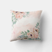 フローラユーカリゾウベビーガール子供部屋 クッション (裏面)