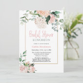フローラユーカリブライダルシャワールンチョン 招待状 (スタンド正面)