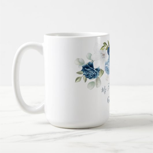 フローラユーカリ祖父母1stクリスマス コーヒーマグカップ (左)