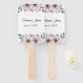 フローラユーカリ結婚プス ハンドファン (正面&裏面)