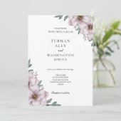 フローラユーカリ結婚式招待状 招待状 (スタンド正面)