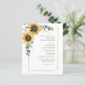 フローラユーカリ結婚・ヒマワリのオールインワン (スタンド正面)