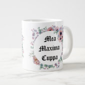 フローラユーモアのあるカトリックMea Maxima Cuppa 20 oz. ジャンボコーヒーマグカップ (正面右)