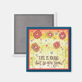 フローラライフはハード勇気付けられる磁石 マグネット (正面/裏面)