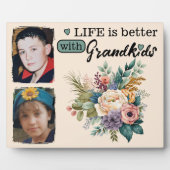 フローラライフは良い2写真グランドキッズグリーン フォトプラーク (正面)