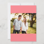 フローララインアートピ結婚ンク 招待状 (裏面)