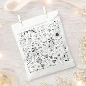 フローララインアート フェイバーバッグ (クリップ留めされた状態)