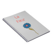 フローララシンプルフルーアフラワー ノートブック (右側)