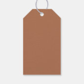 フローララストクリームカボチャ秋ベビーシャワー特典 ギフトタグ (裏面)