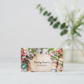 フローララッピング、フローラル 名刺 (スタンド正面)