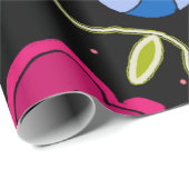 フローララッモダンピング紙 ラッピングペーパー (ロールコーナー)