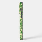 フローララビットインスパイア自然アートプリント iPhoneケース (左側面)