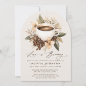 フローララブイズブルーイングブライダルシャワー 招待状 (正面)