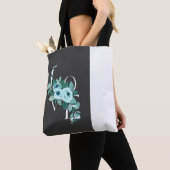 フローララブトート トートバッグ (クローズアップ)