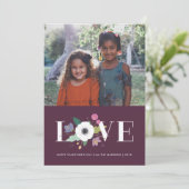 フローララブバレンタインデーカード – プラム シーズンカード (スタンド正面)