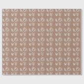 フローララブバレンタインデー ラッピングペーパー (フラット)