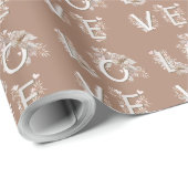 フローララブバレンタインデー ラッピングペーパー (ロールコーナー)