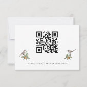 フローララブバード応答カード 出欠カード (裏面)