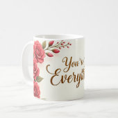 フローララブマグ コーヒーマグカップ (正面左)