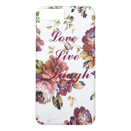 フローララブライブ笑いiPhoneケース Case-Mate iPhoneケース (裏面)