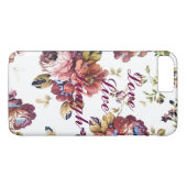 フローララブライブ笑いiPhoneケース Case-Mate iPhoneケース (裏面(横))