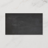 フローララブレッ素朴ト結婚の護衛カード プレイスカード (裏面)