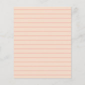 フローララブXOスクラップブック紙 (裏面)