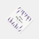 フローララベエレガントンダベビーシャワー スタンダードカクテルナプキン (角)