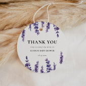 フローララベエレガントンダベビーシャワー フェイバータグ