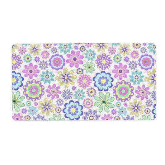 フローララベルひまわり ラベル (正面)