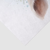 フローララムヒツジの水彩 薄葉紙 (詳細)