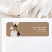 フローラランタンカードストックインスパイア住所 シール (インサイチュ)