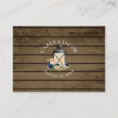 フローラランタンバーンウッドWebサイト情報 名刺 (裏面)