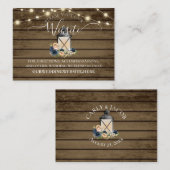 フローラランタンバーンウッドWebサイト情報 名刺 (正面/裏面)