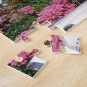 フローラランドスケープレトロホームステッドヴィンテージカー ジグソーパズル (側面)