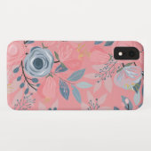 フローラリかわいらしーフパターン Case-Mate iPhoneケース (裏面(横))
