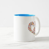フローラリス ツートーンマグカップ (正面右)