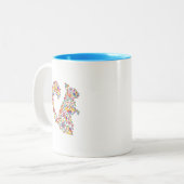 フローラリス ツートーンマグカップ (正面左)