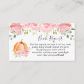 フローラリトルカボチャ図書要求エンクロージャカード エンクロージャーカード (正面)