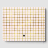 フローラリトルカボチャ女の子ベビーシャワーベビーシャワー ゲストブック (裏面)