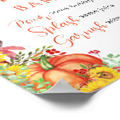 フローラリトルカボチャmom-osaバーポスター ポスター (角)