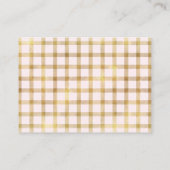 フローラリトルカンプキンガールおむつラッフルチケット エンクロージャーカード (裏面)