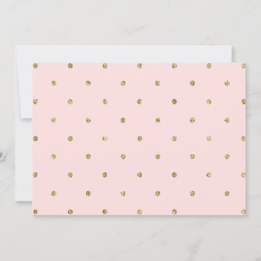 フローラリトルカンプキンフォト誕生日招待状 招待状 (裏面)