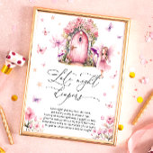 フローラリトルフェアリーの庭の深夜おむつゲーム ポスター