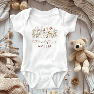 フローラリトルワイルドフラワーベビー ベビーボディスーツ