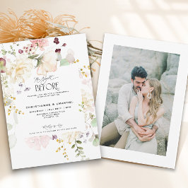 フローラリハーサルの前の夜に緑 招待状