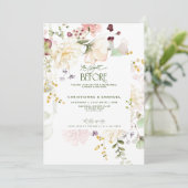 フローラリハーサルの前の夜に緑 招待状 (スタンド正面)